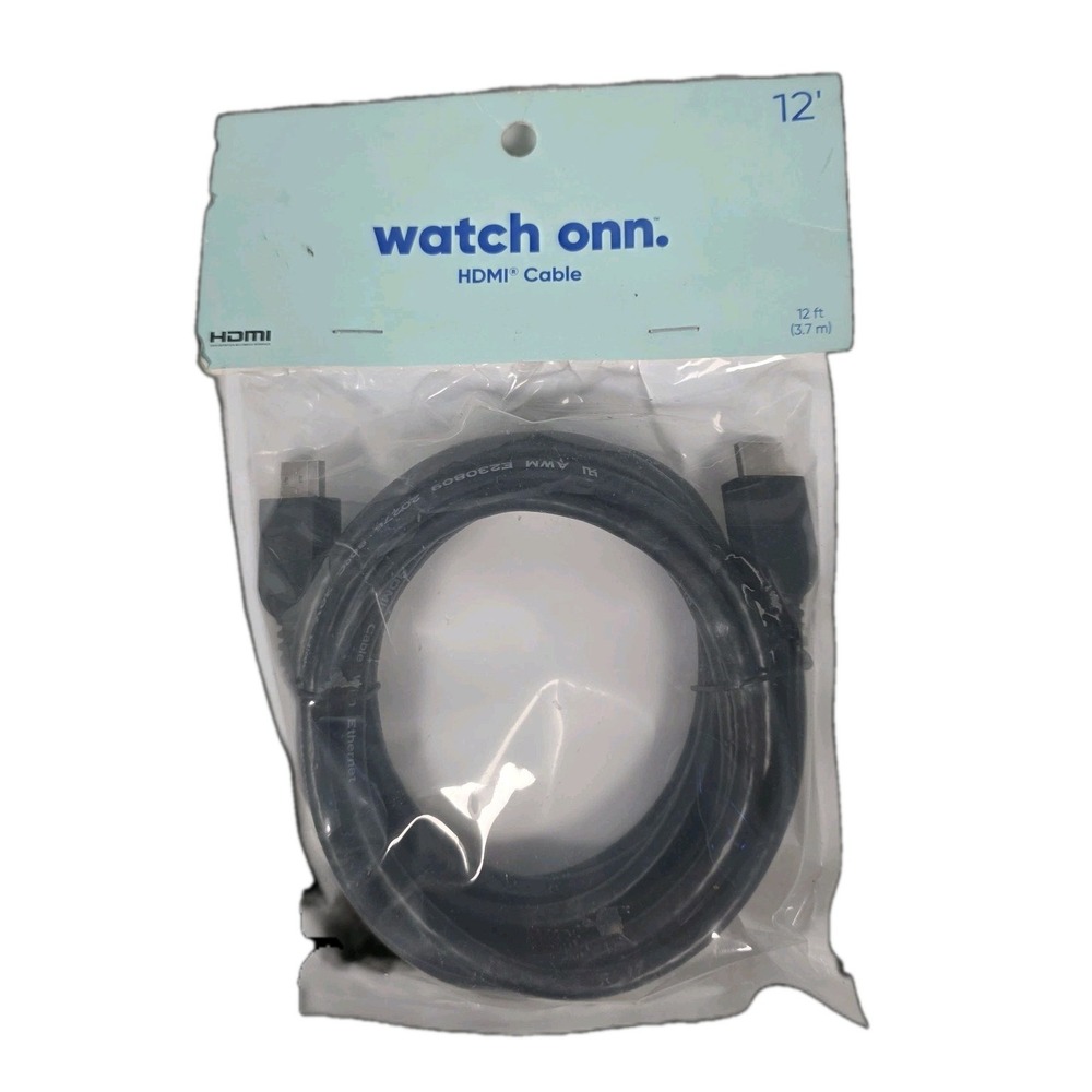 Watch OMN HDMI Cable 12 Ft New